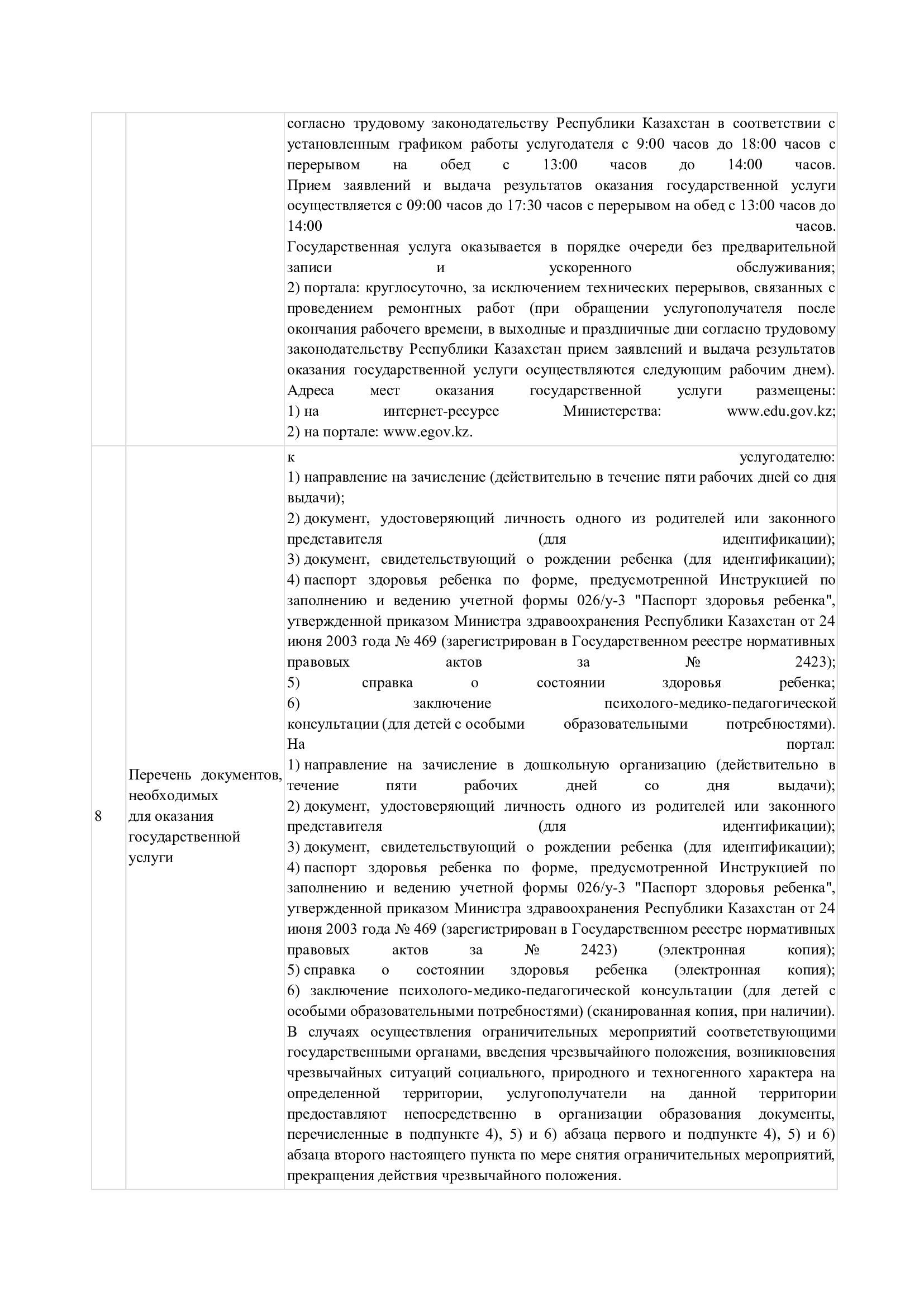 Правила оказания государственных услуг, страница 14